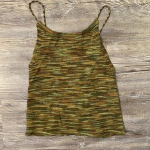 Earth Tone Backless Tank